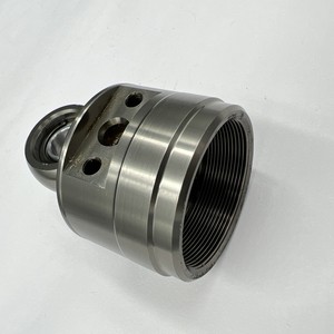 Amortisseur supérieur en acier inoxydable durable, usiné CNC avec trou fileté, fabrication taïwanaise, marque Shan Fong - Product Image 3