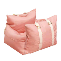 Siège de voiture multifonctionnel et imperméable pour animaux de compagnie, sac de transport pour chien, siège de voiture de luxe pour chien, siège de voiture de sécurité pour animaux de compagnie