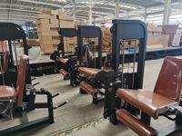 GC-5058 Appareil de musculation double fonction, machine à flexions et extensions de jambes assise, haute qualité, prix de gros usine