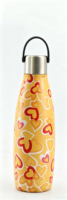 Bouteille d'eau pétillante 600 ml en forme de cola, intérieur en acier inoxydable 304, sans plastique, pour porte-gobelet de voiture et porte-bidon de vélo