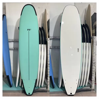 Planches de surf souples de 9 pieds, emballées sous vide, longboard pour débutants, enfants, école de surf