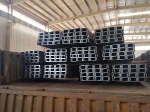 Canaux en acier galvanisé, canal en u, faisceau en acier galvanisé, canal de chapeau léger en acier galvanisé - Product Image 6