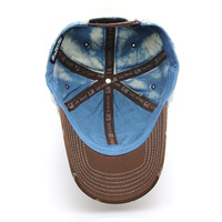 Casquette de baseball vintage usée personnalisée, logo personnalisé, étiquette tissée, doublure épaisse, casquette de camionneur imprimée