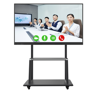 65 inch 4K <span class=keywords><strong>LCD</strong></span> hiển thị bảng tương tác không dây màn hình cảm ứng chiếu hội nghị đào tạo tương tác bảng trắng thông minh - Product Image 1