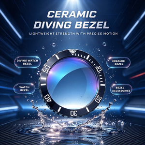 Wholesale Custom High Quality Luminous Ceramic Bezels for <b>116710</b>/126710/116719/126719 Dive Watches 38mm Size - Product Image 4