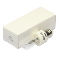 Lampe halogène sans ombre HoneyFly, culot E11, DC24V, 55W, blanc chaud, ampoule de traitement médical, lumière cristalline claire
