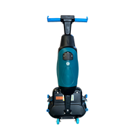 Mesin Pencuci Lantai Kompak WG-MT1 untuk Lorong Sempit 430mm 1200m²/jam 25kg Tekanan Sikat 17kg 68dB 36V 8Ah Lithium Garansi 1 Tahun