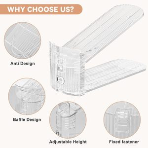 Mới có thể điều chỉnh dày Giày giá lớp Giày chủ hộ gia đình ký túc xá tủ giày để lưu trữ các mặt hàng hai lớp - Product Image 3