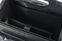 Hot-vente pu personnalisé en cuir Pilote bagages d'embarquement cas Valise Trolley