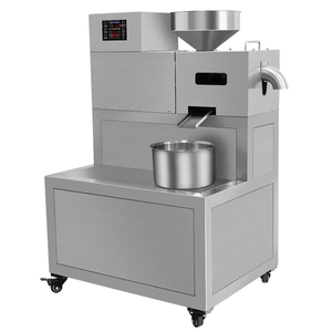 Presse à huile de sésame automatique commerciale pour graines de tournesol amandes et soja pour restaurants avec moteur et moteur - Product Image 1