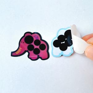 Termômetro de Cuidado de Segurança para Bebês em Forma de Desenho com Material PET, Tipo de Escala para 36-40°C, Adesivo para Testa de Crianças - Product Image 2