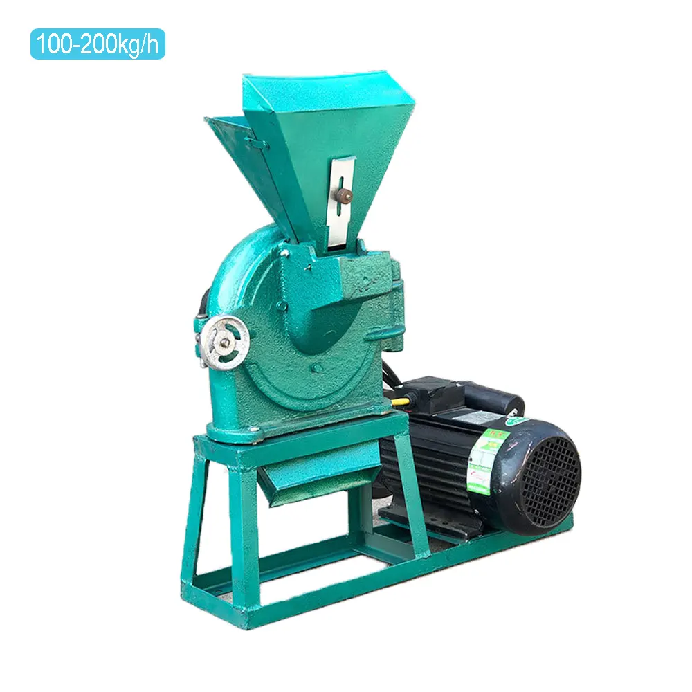 100-200 kg/std Weizen mühle Maschine Mehl Maschine elektrische Getreide mühle Maschine