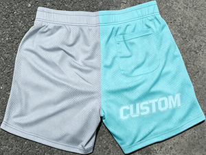 Shorts de bain vintage d'été pour hommes, 100% polyester tricoté, respirant, taille élastique, logo personnalisé - Product Image 5