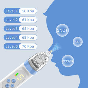 OEM ODM bebas BPA FCC CPC CE RoHS Aspirador hidung untuk Bebe Recargable Resistente Al Agua Aspirador hidung untuk Bebe - Product Image 4