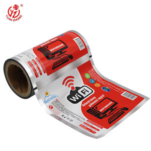 Custom stampato BOPP rotolo di pellicola morbido per uso alimentare imballaggio in plastica per cioccolatini e snack OEM <span class=keywords><strong>foto</strong></span> pellicola di laminazione - Product Image 1