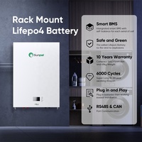 Baterai Sunpal Powerwall Lifepo4 Baterai Surya Lithium 48V 51.2V 5Kwh 10Kwh 15Kwh Baterai Lithium Lifepo4 Surya 200Ah