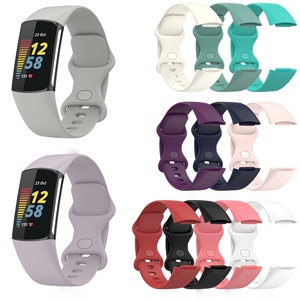 Bracelets en silicone souple pour montre intelligente <span class=keywords><strong>Fitbit</strong></span> <span class=keywords><strong>Charge</strong></span> <span class=keywords><strong>5</strong></span> 6, <span class=keywords><strong>bracelet</strong></span> de remplacement pour montre, <span class=keywords><strong>bracelet</strong></span> de sport, accessoires pour poignet - Product Image 2