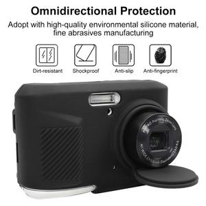Funda Protectora de Silicona Suave Brillante para <span class=keywords><strong>Kodak</strong></span> <span class=keywords><strong>Pixpro</strong></span> FZ45 (Negro) - Product Image 4