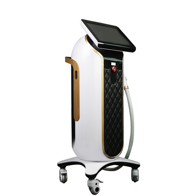 Best 3 Wavelength 755 808 1064nm Diode Laser Skin Rejuvenation Hair Removal Fast Cooling Painless Laser Hair Removal Machine