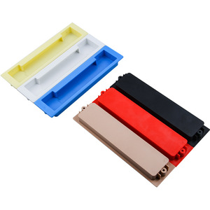 Plastic Concealed Cabinet Handles Rectangle Easy Installation Multi Color Furniture <b>Hardware</b> - Product Image 3
