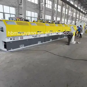Hot selling items pulley type flat steel straight line tie wire drawing machine