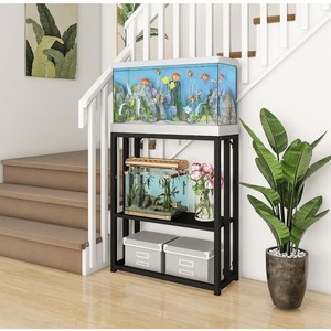 رف تخزين معدني ثقيل للأطباق والأوعية مع قاعدة حديدية - Product Image 4