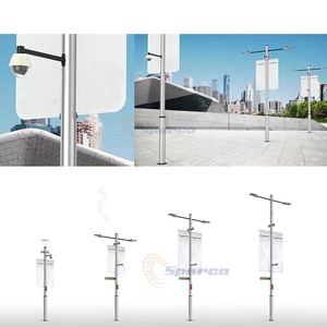 Sparco Tiên Tiến Nhôm/Thép Không Gỉ Led 8M 9M 10M Thông Minh Đường Phố Cực Ánh Sáng - Product Image 2