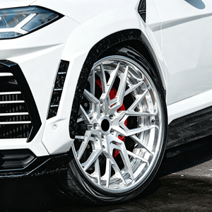 Jantes forgées Bku 2 pièces 5x130 pour <span class=keywords><strong>Lamborghini</strong></span> <span class=keywords><strong>Urus</strong></span> Revuelto Temerario Huracan, jantes en alliage brossé de luxe personnalisées de 21 et 22 pouces - Product Image 3
