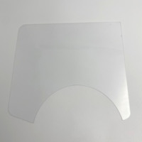 Protection de manche de guitare classique transparente à grande ouverture, autocollante, résistante aux rayures, décorative pour guitare acoustique en bois