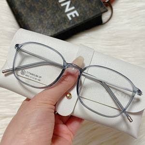 Montura de Gafas Ovaladas Danyang 6803, Titanio-IP, Montura Completa, Lentes de Resina, Unisex, Cómodas, Lentes Planas - Product Image 4