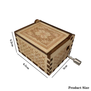 Caja de música personalizable para regalo de San Valentín, "You Are My Sunshine" - Product Image 6