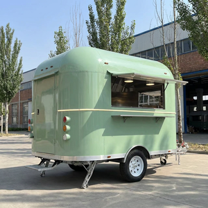 Remorque mobile pour café et glaces, avec cuisine complète, construction en aluminium et fibre de verre, pour utilisation en restauration rapide - Product Image 5