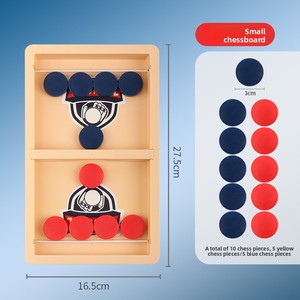 Gioco da Tavolo Interattivo Transfrontaliero: Calcio Balilla, Hockey e Catapulta per Genitori e Figli Beilien YH-028 - Product Image 6