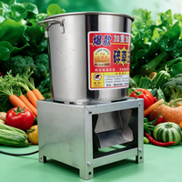 Hachoir à légumes compact en acier inoxydable pour la transformation des fruits et la fabrication d'aliments pour animaux