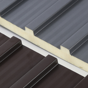 Tejas de aleación de aluminio Great Wall instaladas en el techo, lámina de techo <span class=keywords><strong>tipo</strong></span> sándwich de aluminio, paneles de techo de aluminio con junta vertical. - Product Image 4