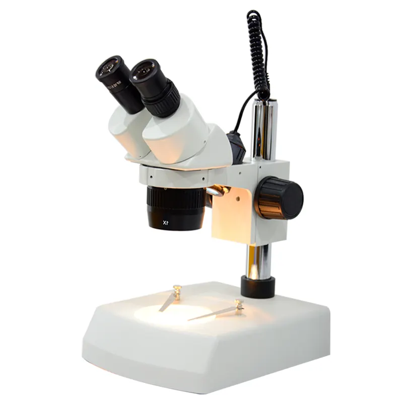 Microscópio digital estéreo série campo de visão ultra amplo zoom gama completa óptica