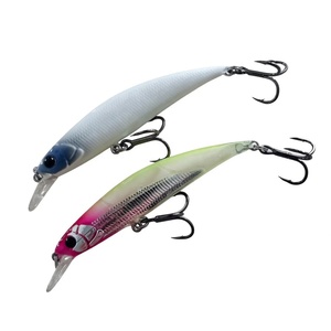 Minnow Affondante Rotondo da 80mm 12g con Occhi Luminosi <span class=keywords><strong>per</strong></span> Spigola, <span class=keywords><strong>Esca</strong></span> Dura da Lancio <span class=keywords><strong>per</strong></span> Acqua Salata e Dolce, Fiume, Isca Artificiale HSM03 - Product Image 1