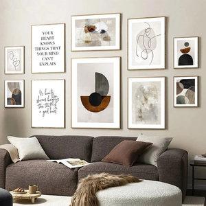 <span class=keywords><strong>Pittura</strong></span> murale astratta figure geometriche <span class=keywords><strong>pittura</strong></span> su tela grafica arte Poster stampa moda immagine Vintage arredamento moderno camera da letto - Product Image 1