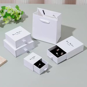 Cajón personalizado Caja de papel Caja de embalaje de joyería Premium con logotipo - Product Image 2