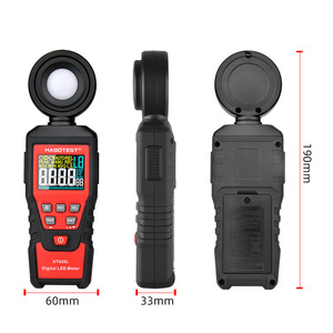 ฮาโบเทสต์เครื่องวัดไฟ LED แบบดิจิตอล Ht620l จอแสดงผล LCD แบบเรืองแสง เครื่องมือวัดความสว่างของแสง - Product Image 2