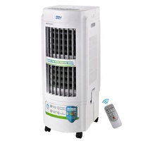 Ventilateur de refroidissement par évaporation AC rechargeable par USB à faible consommation d'énergie 100W silencieux avec télécommande et réservoir d'eau amovible de 20L