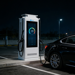 120kw 180kw <span class=keywords><strong>240kw</strong></span> 전기차 <span class=keywords><strong>DC</strong></span> 급속 충전기 OCPP1.6 2.0 광고 화면 포함 - Product Image 2