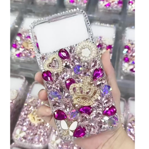New handmade loạt Sparkle Kim Cương Trường hợp đối với <span class=keywords><strong>iPhone</strong></span> 17 không khí cộng với Pro XS Max điện thoại di động trường hợp - Product Image 6