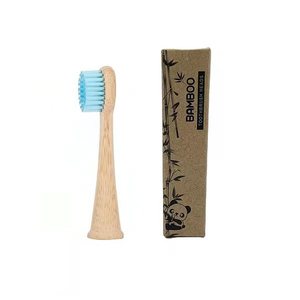 BB6014 tête de <span class=keywords><strong>brosse</strong></span> à dents électrique de remplacement 100% bambou tête de <span class=keywords><strong>brosse</strong></span> à dents électrique recyclée - Product Image 6