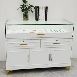 Vetrina <span class=keywords><strong>per</strong></span> <span class=keywords><strong>Gioielleria</strong></span> OEM ODM, Produzione Completa, Stabile, di Alta Gamma, in Vetro Temperato e Acciaio Inossidabile, <span class=keywords><strong>per</strong></span> Boutique - Product Image 2