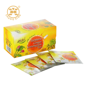 Boîte en carton vide pour sachets de thé sec en papier recyclé, thé au gingembre mélangé, 350g - Product Image 4