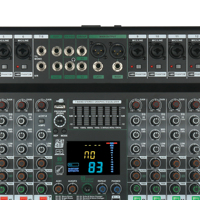 Consola Mezcladora de Audio Profesional Accuracy Pro Audio ST2160 de 16 Canales para DJ y Club