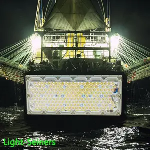 200W branco oceano barco pesca noite luz na água pesca luzes atraindo lâmpada LED pesca lâmpada