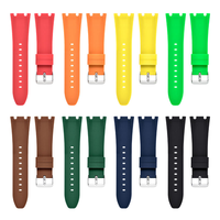 Bracelet de remplacement étanche OEM ODM en fluoroélastomère FKM de qualité supérieure, résistant à la chaleur, pour montre connectée et bracelet de montre de sport