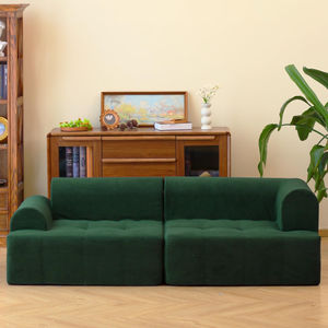 Juego de Sofá Seccional Cuadrado Moderno 2026 con Tapicería y Colchón, 80% de Ahorro de Espacio, Muebles Comprimidos para Apartamentos, Centros Comerciales y Villas - Product Image 4